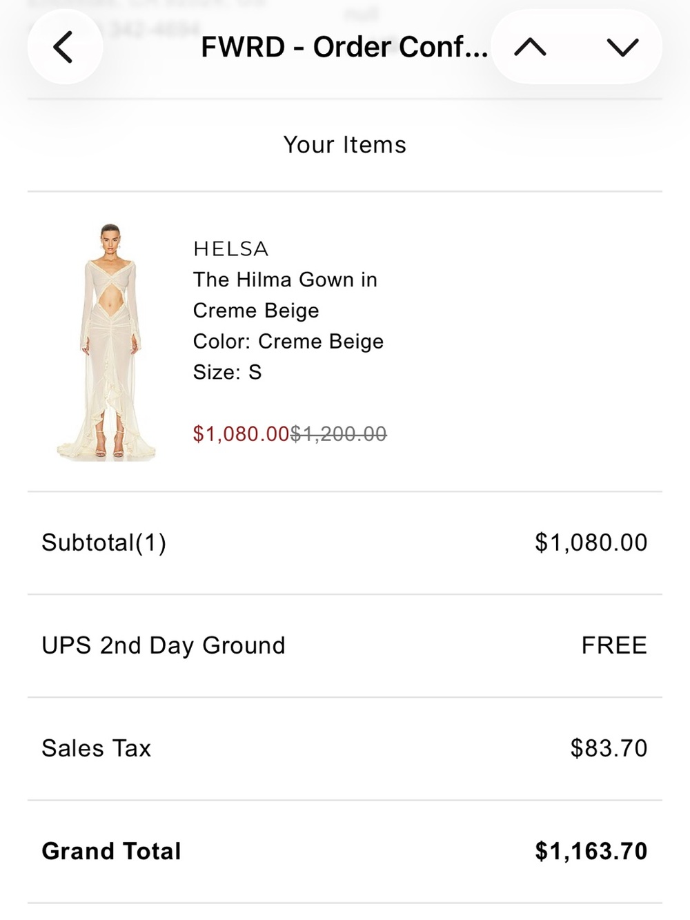 HELSA Hilma Cream Dress - Picture 4 of 5